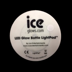Customised LED Glow Bottle LightPads