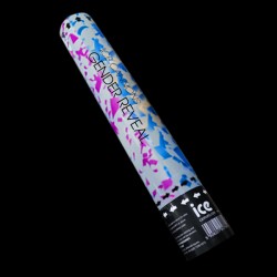 Individual Twist Action Gender Reveal BOY Confetti Cannon