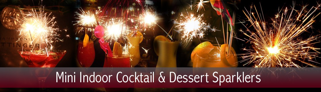 Mini Cocktail and Dessert Sparklers