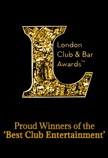 London Club Awards 'Best Club Entertainment' Winners 2015
