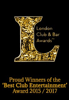 London Club Awards 'Best Club Entertainment' Winners 2015