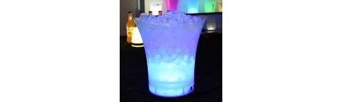LED Glow Ice Buckets