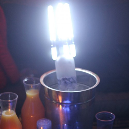 Pack of 3 LED Glow NITE SPARX (LED Champagne Sparkler)