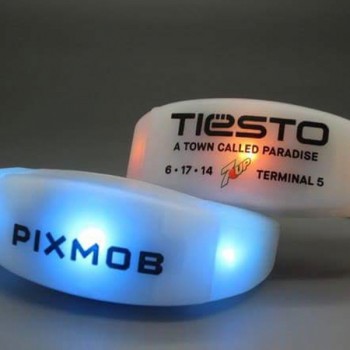 Customised Remote Control LED Bracelets
