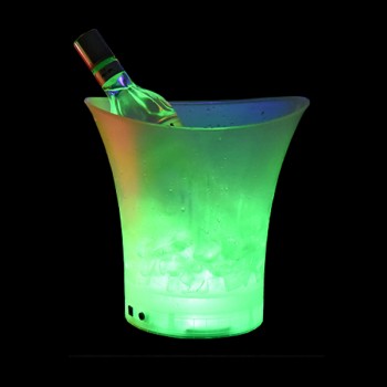 Case of 5 RGB Colour Changing LED Glow Ice Buckets (5L - Rechargeable)