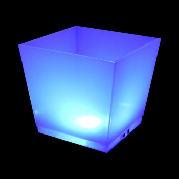 Case of 5 RGB Colour Changing LED Glow Ice Buckets (10L - Rechargeable & Battery Operated)