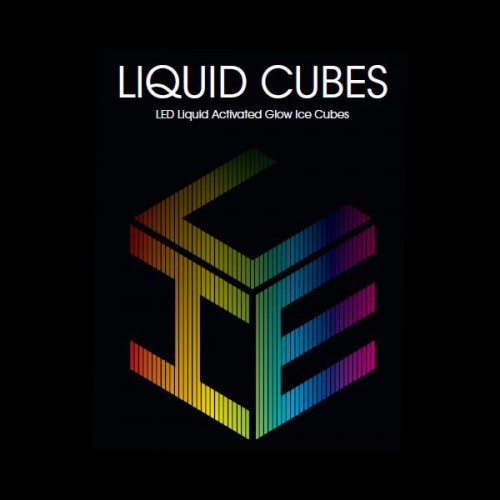 Case 240 Liquid Activated LED Glow Ice Cubes
