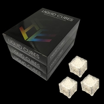 Case 120 Liquid Activated LED Glow Ice Cubes