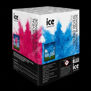 Blue/Boy Gender Reveal Smoke Powder Daytime Barrage