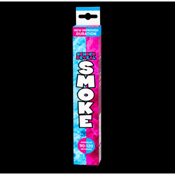 Ring-Pull Gender Reveal BOY Smoke Tube (Hand-Held)