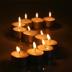 Pack of 50 Wax Candle Tea Lights
