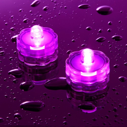 Pack of 12 Submersible LED Tea Lights