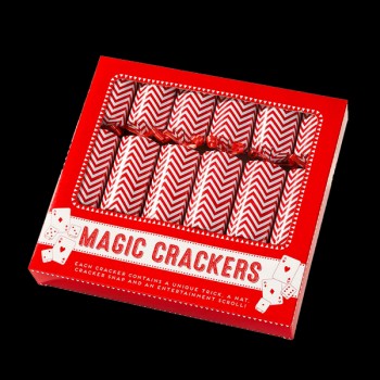 Box of 6 Ho Ho Ho Magic Crackers
